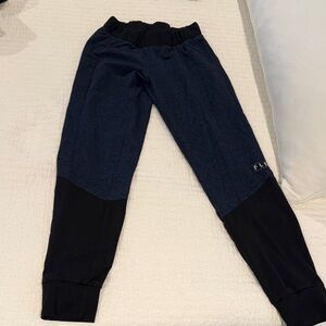 Fleo Navy and Black Jogger Pants